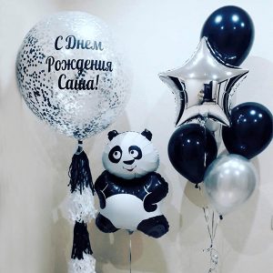 Набор воздушных шаров «С днём рождения»