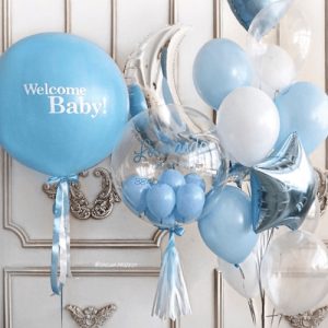 Набор воздушных шаров «Welkom baby»