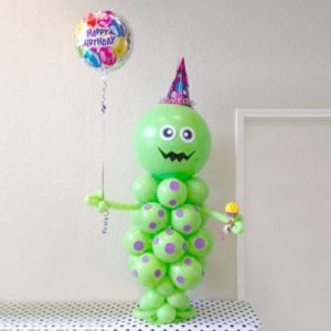 Плетёная фигура из шаров «Весёлый монстрик для именинника»