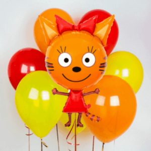 Букет шаров «Кошечка»