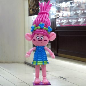 Фигура из шаров «Тролль Розочка»*