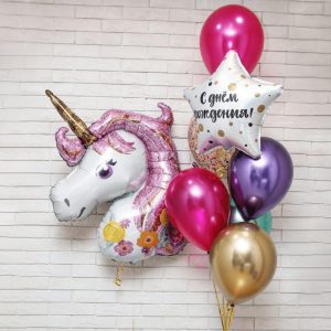 Набор шаров «Милый единорог»
