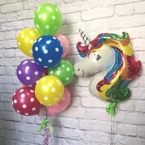 Набор шаров «Радужный единорог»