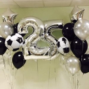 Набор воздушных шаров «Футболисту 25»